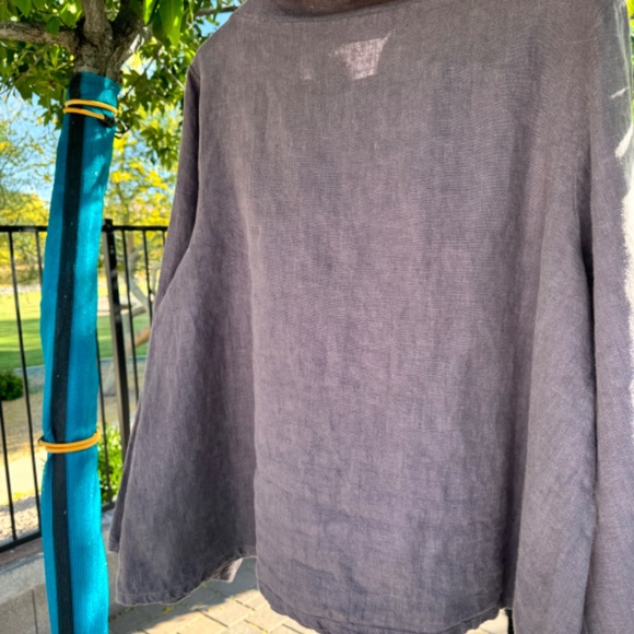 Bryn Walker 100% Linen Top Size XL - Picture 2 of 10